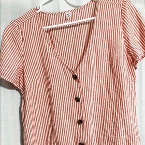 BP by NORDSTROM| Bottom down striped top.